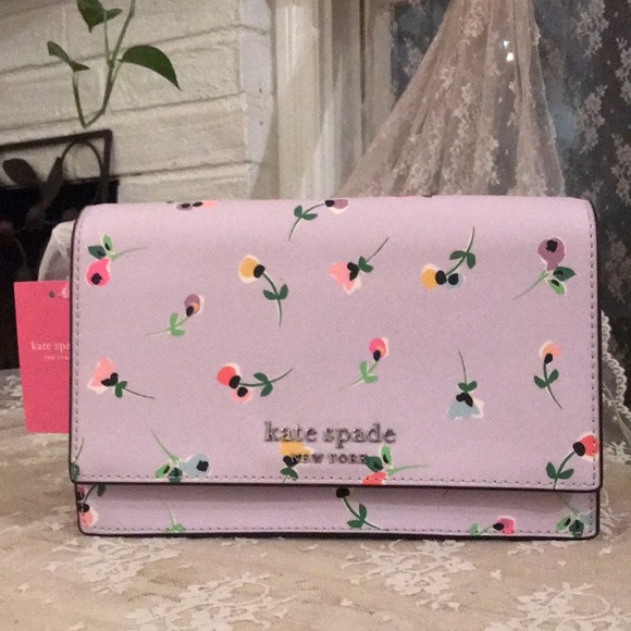 NWT Kate Spade Cameron Wildflower Ditsy Convertible Crossbody Bag - Picture 10 of 16